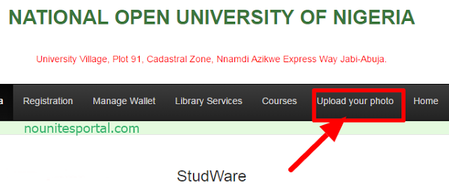 Noun Student ID card Upload your Photo National Open University of Nigeria