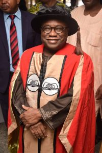 NOUN VC Gets Inducted Into The Nigerian Academy Of Letters