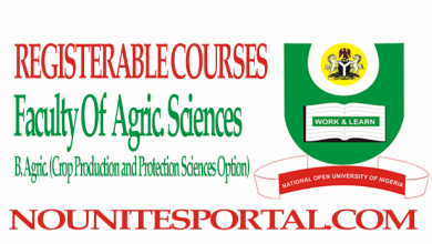 B. Agric. (Crop Production and Protection Sciences Option)