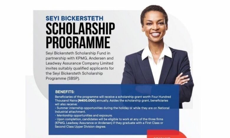 Seyi Bickersteth Scholarship Fund